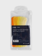 Нитки мулине TEIRA, 8±1 м, набор 7 шт., хлопок, жёлтые - Фото 7