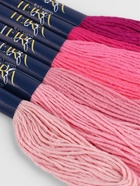 Нитки мулине TEIRA, 8±1 м, набор 7 шт., хлопок, розовые - Фото 5