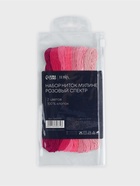 Нитки мулине TEIRA, 8±1 м, набор 7 шт., хлопок, розовые - Фото 7