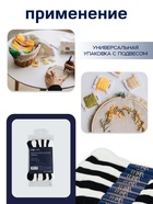 Нитки мулине TEIRA, 8±1 м, набор 8 шт., хлопок, чёрные, белые - Фото 3