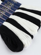 Нитки мулине TEIRA, 8±1 м, набор 8 шт., хлопок, чёрные, белые - Фото 5