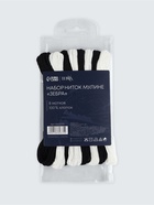 Нитки мулине TEIRA, 8±1 м, набор 8 шт., хлопок, чёрные, белые - Фото 6