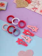 Набор для волос «Аделия»: 10 резинок 3 см, 4 невидимки 3.5 см, звезда нежность, МИКС 10691767