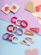 Набор для волос «Аделия»: 10 резинок 3 см, 4 невидимки 3.5 см, колор, МИКС 10691772