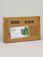 Стеллаж универсальный, 5 полок, 50×25×89 см, напольный, открытый, чёрный, Greengo 10766562