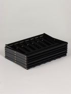 Стеллаж универсальный, 6 полок, 50×25×110 см, напольный, открытый, чёрный, Greengo 10766563