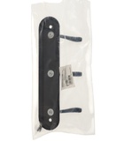 Вешалка ТУНДРА TVT003, металлическая, трёхрожковая, цвет черный - фото 34090815