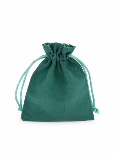 Мешочек подарочный «Хлопок», 10×12 см, тиффани