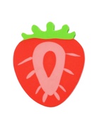 Ластик фигурный Клубничка  в пакете 10843684 - фото 4255652