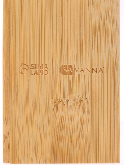 Набор аксессуаров для ванной SAVANNA BAMBOO, дозатор, стакан