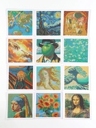 УЦЕНКА Набор алмазная мозаика 12 в1 «Шедевры искусства» - Фото 2