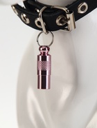 Адресник-капсула под записку, 0.9×2.75 см, розовый - Фото 7