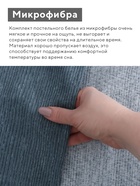 КПБ 2 сп LoveLife Флора 175*225см, 175*225см, 50*70см-2шт, 75гр/м2, микрофибра - Фото 3