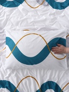 КПБ 1,5сп LoveLife Волна 150*225см, 150*225см, 50*70см-1шт, 75гр/м2, микрофибра 10662419 - фото 14388204