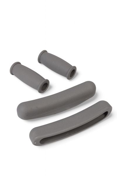 Набор накладок для подмышечных костылей, 4 предмета, серые
