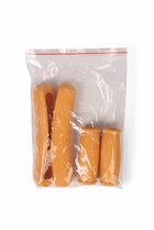 Набор накладок для подмышечных костылей, 4 предмета, оранжевые - Фото 2