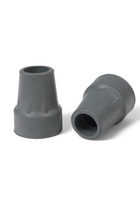 Набор усиленных наконечников для костылей, трости, усилен шайбой, 22 мм, 2 шт. - Фото 1