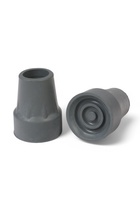 Набор усиленных наконечников для костылей, трости, усилен шайбой, 22 мм, 2 шт. - Фото 2