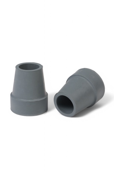 Набор усиленных наконечников для костылей, трости, усилен шайбой, 22 мм, 2 шт.