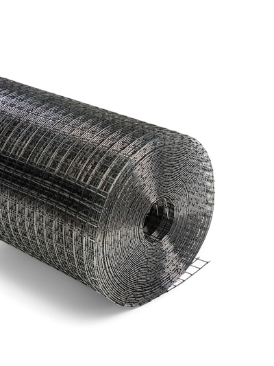 Сетка сварная оцинкованная, 10×1 м, ячейка 10×10 мм, d=0.6 мм, металл, Greengo