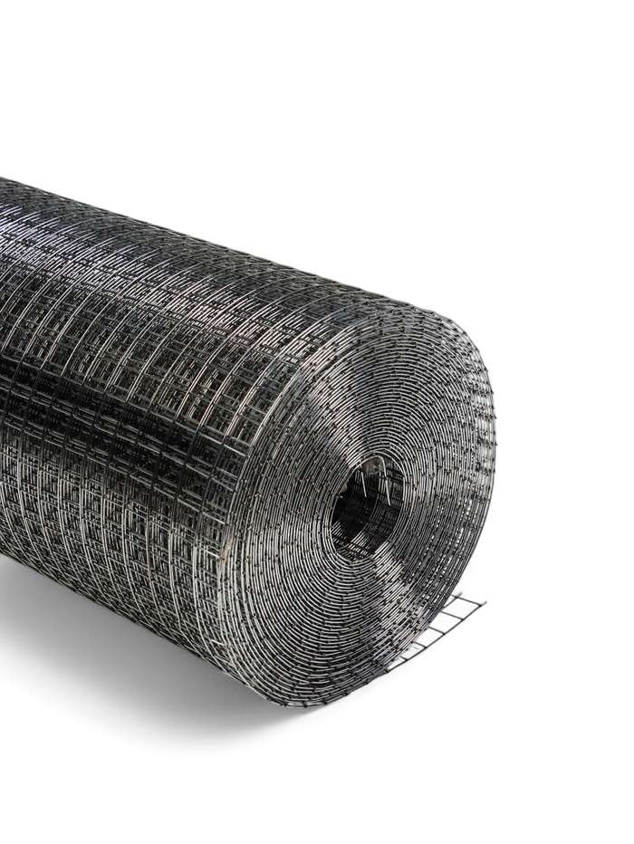 Сетка сварная оцинкованная, 10×1 м, ячейка 10×10 мм, d=0.6 мм, металл, Greengo - Фото 1