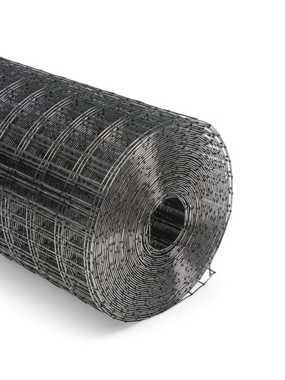 Сетка сварная оцинкованная, 10×1 м, ячейка 25×12.5 мм, d=0.7 мм, металл, Greengo