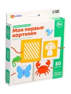 Развивающий набор «Мои первые картинки», 80 карточек, 0+ - фото 5877612