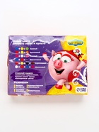 УЦЕНКА Гуашь 12 цветов по 20 мл «Бараш и Крош» карамельная, Смешарики - Фото 6