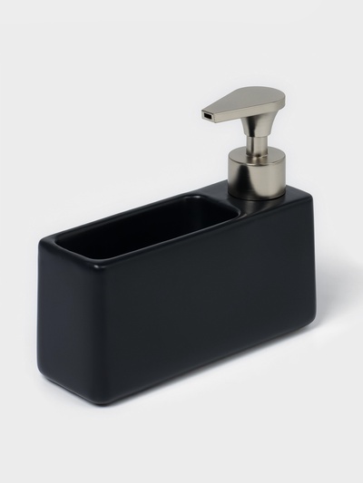 Дозатор для моющего средства с подставкой для губки SAVANNA