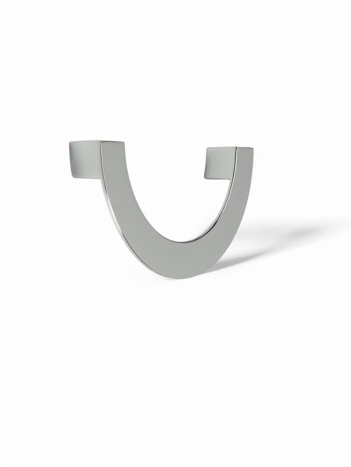 Ручка-скоба мебельная CAPPIO MOON, м/о 160 мм, цвет хром