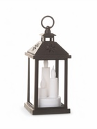 Светодиодная свеча в подсвечнике RISALUX «Тройняшки», LED-ночник, 1.5 Вт, 3×ААА, 10×10×22 см - Фото 7