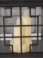 Светодиодная свеча в подсвечнике RISALUX «Дом со свечами», LED-ночник, 1.5 Вт, 3×ААА, 11×18×30 см - Фото 6