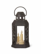 Светодиодная свеча в подсвечнике RISALUX «Восточные свечи», LED-ночник, 1.5 Вт, 3×ААА, 15.5×15.5×34 см - Фото 8