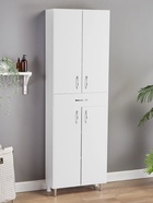 УЦЕНКА Шкаф - пенал для ванной комнаты 60 с ящиком, 191×60×26,6 см - фото 14760422