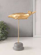 Фигурка «Золотой кит», полистоун, 20×11×22.5 см 10323316