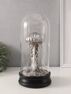 Фигурка в колбе «Медуза», полистоун, серебро, 14×14×30 см - фото 34423747