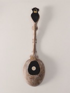 Панно настенное полистоун «Винтажная ложка», декор, белая патина, 12×43.5×5 см - Фото 3