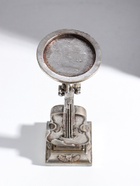 Подсвечник на 1 свечу «Скрипка», полистоун, серебро, 10×10×36 см - Фото 7