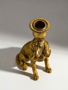 Подсвечник на 1 свечу «Бладхаунд», полистоун, золото, 11×8×19.5 см - Фото 4