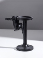 Подсвечник на 1 свечу «Мартовский заяц», полистоун, чёрный, 20×10.5×19.5 см - Фото 5