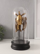 Фигурка в колбе «Три черепахи в море», полистоун, 14×14×30 см - Фото 3