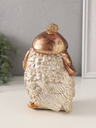 Фигурка полистоун «Сова в шапке-ушанке», 10.5×12×18 см - Фото 3