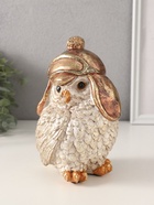 Фигурка полистоун «Сова в шапке-ушанке», 10.5×12×18 см - Фото 4