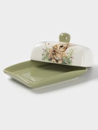 Маслёнка Доляна «Зайка», 17×12×8.5 см, доломит, белая - Фото 3