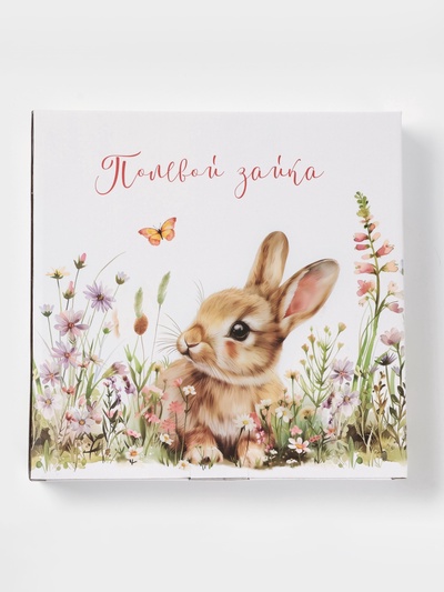 Менажница Доляна «Зайка», 5 ячеек, d=25.5 см, доломит, белая