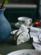 Салфетница Доляна «Цветы», доломит, 9.5×4.3×7 см, белая - Фото 6