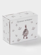 Салфетница Доляна «Гуси», доломит, 9.5×4.3×7 см, белая - Фото 5