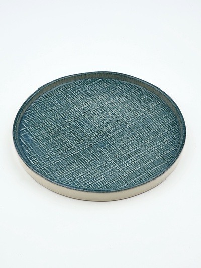 Тарелка керамическая плоская «Глазурь», 21.2 см, Dolce Ceramo