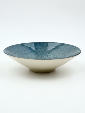 Тарелка керамическая глубокая «Глазурь», 20×5.5 см, Dolce Ceramo