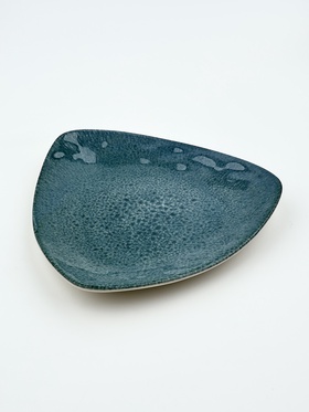 Тарелка керамическая плоская «Глазурь», 18×18 см, Dolce Ceramo